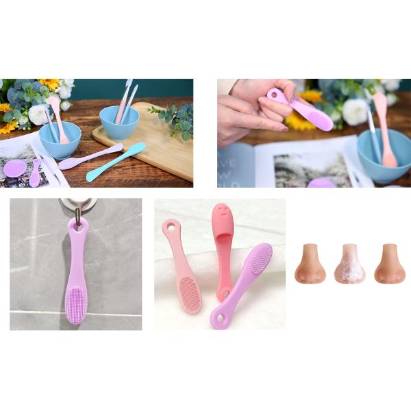 BPA Free Silicon Tooth Brushing Kit Set Teeth Cleaning Dog Finger Pet Toothbrush