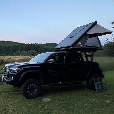Gas Strut Hardshell Van Roof Tent Telescopic Ladder PU Coated 3000mm