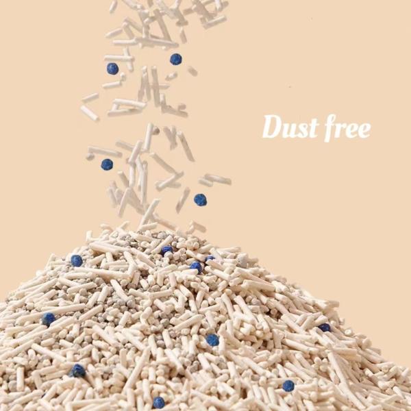 ODM Cat Litter Tofu Mix Bentonite Eco Friendly Tofu Cat Litter