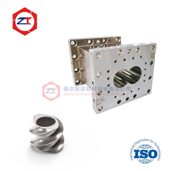 X260 Twin Screw Extruder Parts ISO9001 Certified For Center Diameter 15.6-350mm And Over Screw Barrel