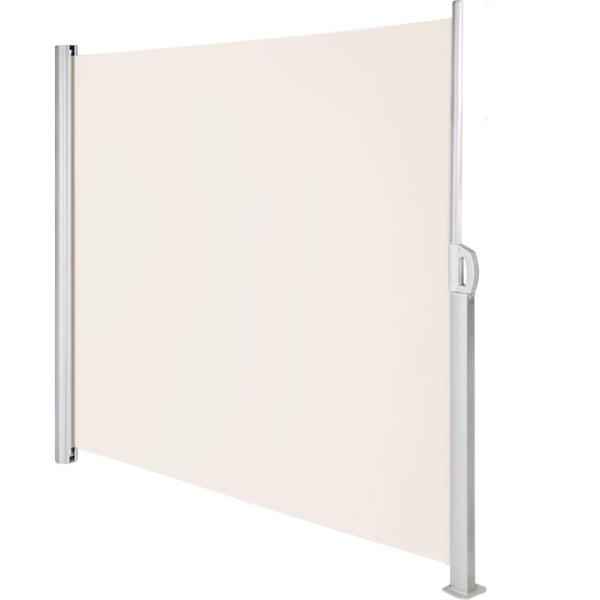 Outdoor Retractable Side Awning 63x118 inches with Manual Operation 100%