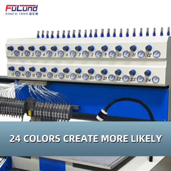 Drip mold machine to make shoe key chain logo label toy trinket or shoe cover processing pvc glue dispenser for factory