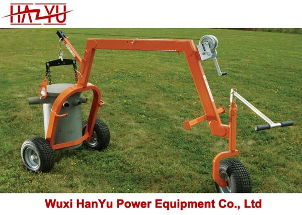 Powerline Transformer Dolly With Winch 1000 lb Capacity