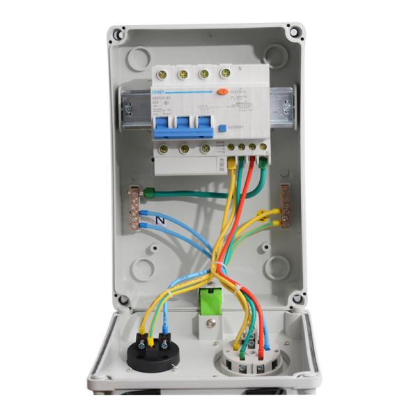 IP65 Waterproof Outdoor Electrical Socket Plastic Electric Box AC 220V 380V - 400V