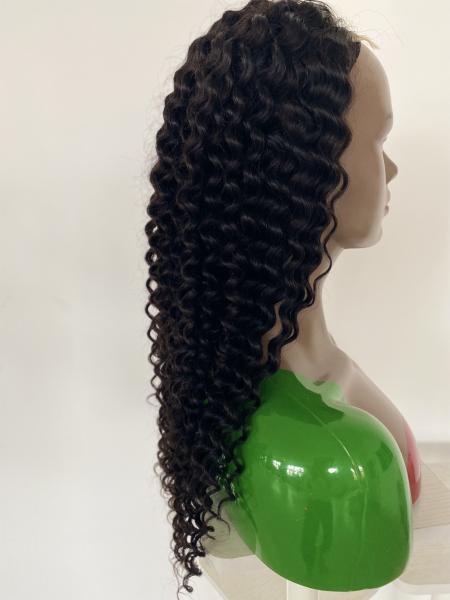 100% Remy Human Hair 5x5 Deep Wave Human Hair Lace Front Wigs for Black Women