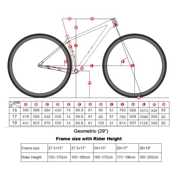 Катание велосипеда 24S 36speed XC Mtb волокна углерода для людей