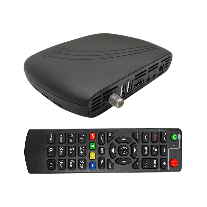 Собственный ID Дизайн USB PVR EPG Черный HD Цифровой MPEG2 Dvb C Приемник Легкий вес