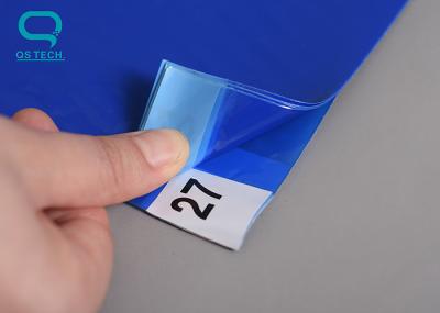 As multi camadas personalizaram o quarto desinfetado Mats For Semiconductor Industry pegajoso