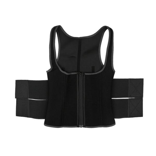 U формирует костюм сауны неопрена жилета тренера талии разминки 5X плюс размер