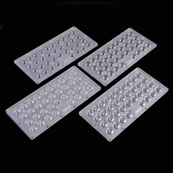 Custom 100W SMD 3030 LED PCB Board with 151x81 Degree Angle Lens for Lighting Solutions