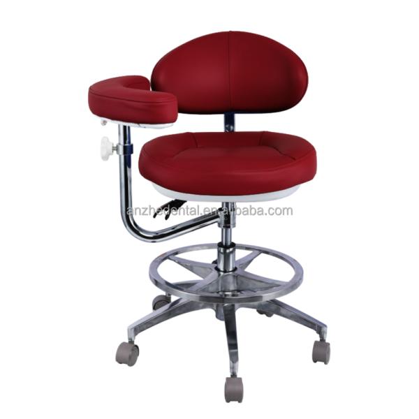 Роскошный дизайн стоматологический стул Стул врача Работа для микроскопа Хирургический стул с подлокотником