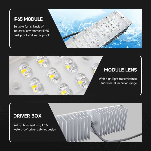 48V IP66 5050 5054 LED SMD Chips Waterproof 240LM/W High Lumen LED Module LED Lamp Board for Street and Landscape Lighting