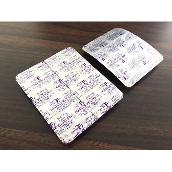 Health Supplement Capsule Plastic Alu  Blister Packing Machine