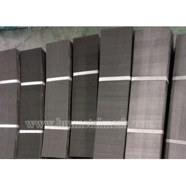 350mm 12/64 Black Carbon Steel Screen Filter Mesh Disc For PP / HDPE Recycling