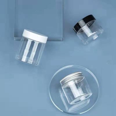 49mm Neck Dia Plastic Screw Cap Jars Mask Pot 50g Hair Cream Jar