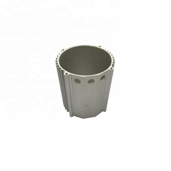 OEM ODM Aluminum Extrusion Profiles Housing 6061-T6 For Motor Round Custom