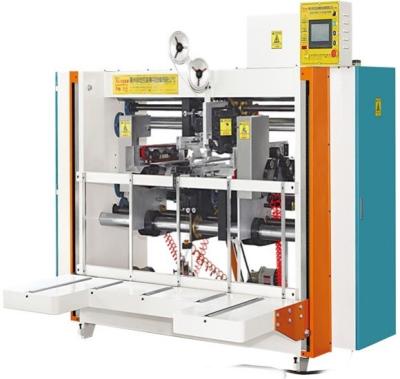 Semi Automatic Gluer And Stitcher Machine  For 3600mm Length Cardboard Pitch For Offset Printed Carton