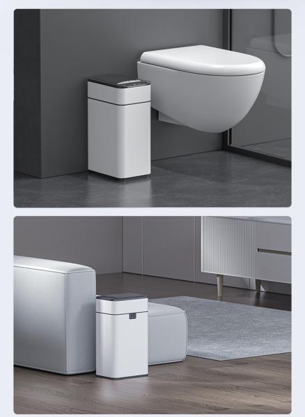 16l Smart Induction Trash Can Automatic Sensor Dus Automatic Vacuum Electric Hair Dustbin