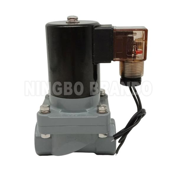 CPVC Solenoid Valve 1/2' Антикоррозионный UPVC соленоидный клапан для химической кислоты щелочной 24V 110V 220V