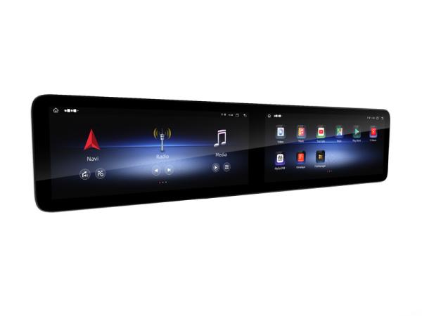 12.3''+12.3'' Interactive Dual-Screen For Mercedes Benz A Class W176 A160 A180 A200 A220 A250 A260 A45 2013-2016 CLA C117 X117 2013-2015 G Class W463 2013-2016 GLA X156 2013-2019 Car Multimedia Stereo