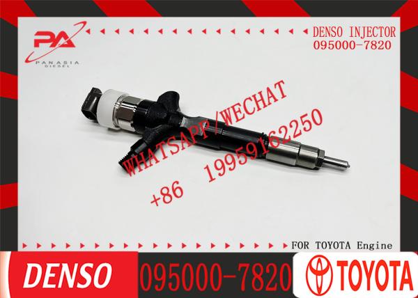 Injecteur de carburant de type Common Rail original 095000-7820 095000-7821 23670-30290 pour TOY-OTA 1KD-FTV EURO 4