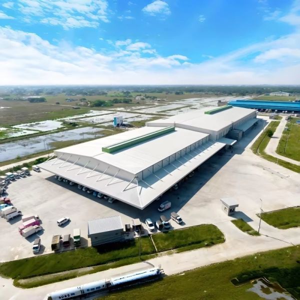 Hot Dip Galvanized Steel Structure Workshop with 120KM/H Wind Resistance and Fast Install