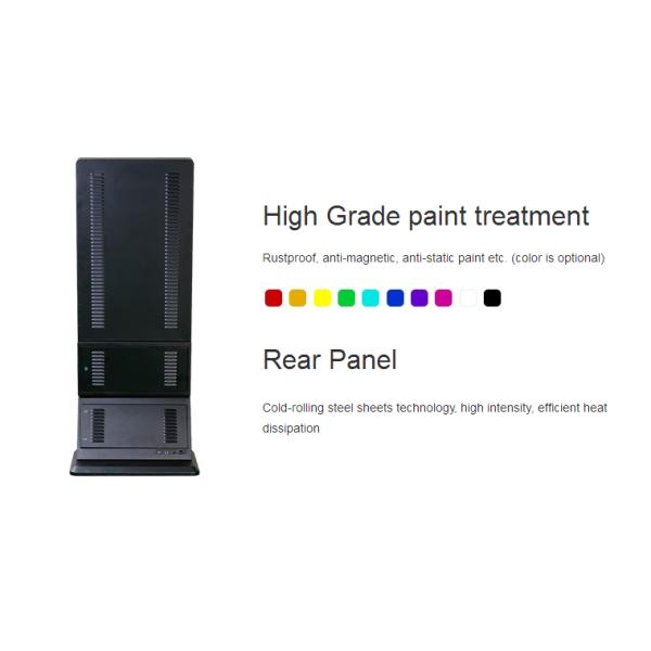 Remote Control Digital Signage Kiosk Multi Usb Cell Phone Charging Station
