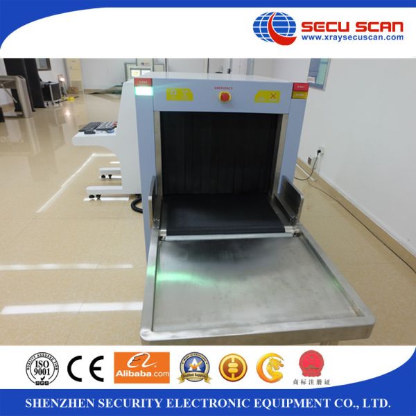 Dual view AT6550D X Ray Scanning Machine Baggage with medium tunnel size
