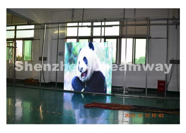 SMD2525 PH 4 mm Indoor LED Screen Rental 5500 nits MBI5124 IC Video Play