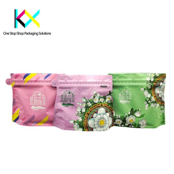 Digital Printing High Barrier Tea Packaging Pouch Tea Stand Up Pouches