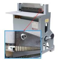 Punzonadora de libro semiautomática, máquina de prensa de encuadernación de anillo doble