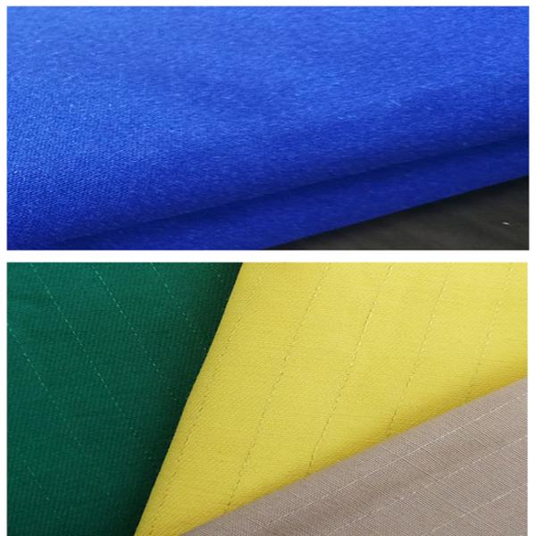 Woven Soil Release Finish Fabric Acid Proof ,  Twill 65 Polyester 35 Cotton Fabric