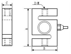 PPM225-LS1-1 S Type Load Cell For Platform Scales