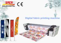 Machine d'impression par sublimation textile multicolore à double CMYK / imprimante de tissu de tente