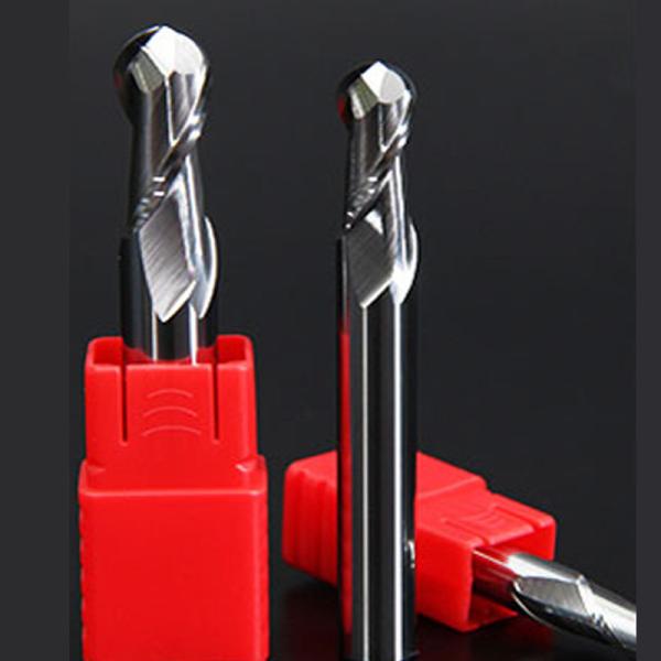 Specification Of Solid Tungsten Carbide Ball Nose End Mills  For Aluminum