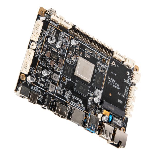 4GB LVDS EDP MIPIインターフェイス表示のためのRAMによって埋め込まれるシステム ボード人間の特徴をもつRK3399