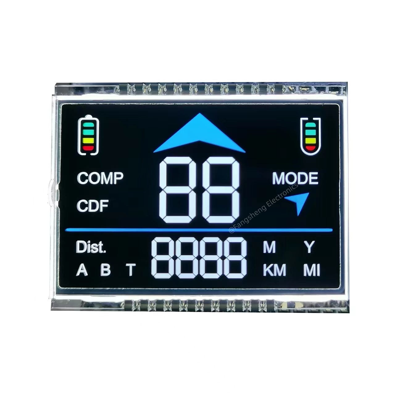 Custom VA LCD Display for Solar Energy Systems Home Appliance Display Manufacturer