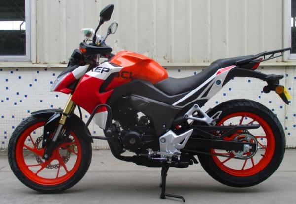 250cc Street Road Motorcycle 6 Gear Engine RE250 Front And Rear Disc Brakes