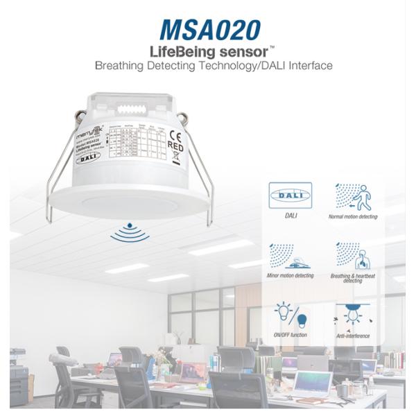 Интерфейс датчика DALI пребывания MSA020 24vdc погодостойкий