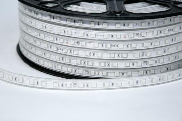 SMD 5050 LED Flexible Strip Lights , IP68 RGB Flexible LED Neon Rope Light