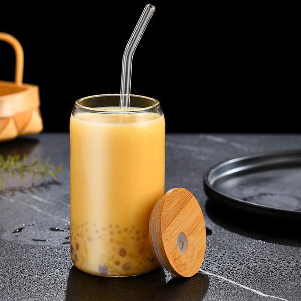 Bamboo Mason Jar Lid with Silicone Seal - Eco-Friendly Drinkware