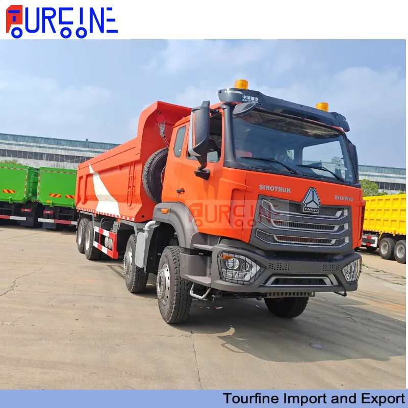 Sinotruk HOWO NX 8x4 Dump Truck 420HP Heavy Duty Mining Tipper Truck Euro 2