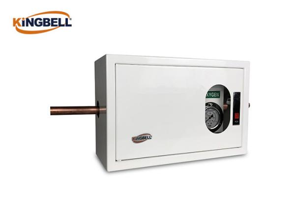 OEM Medical Gas Valve Box Control System Stainless Steel With Meters