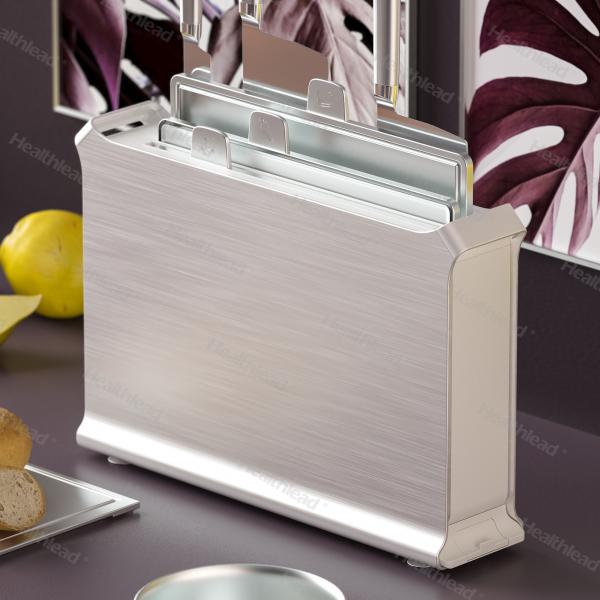 Запасенный стерилизатор прерывая доски ножа стерилизатора кухни ультрафиолетовый