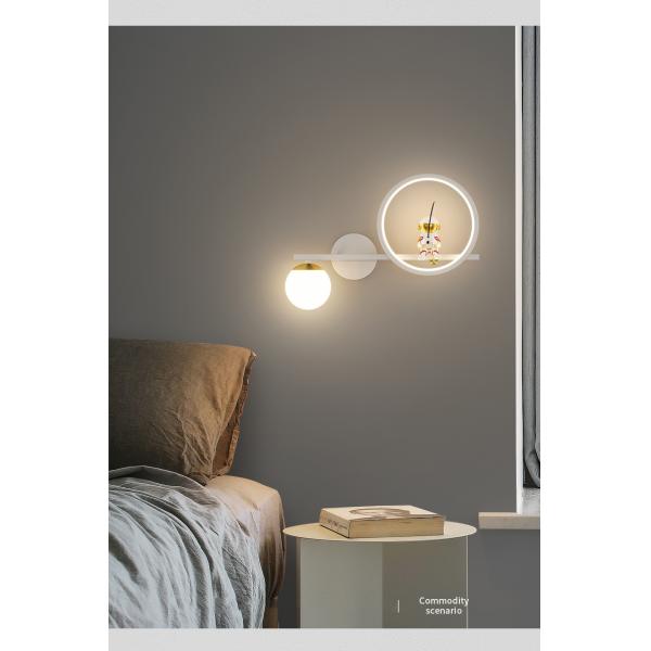 Astronaut wall lamp bedroom bedside lamp children's room lamp boy and girl stars wall lamp(WH-OR-251)