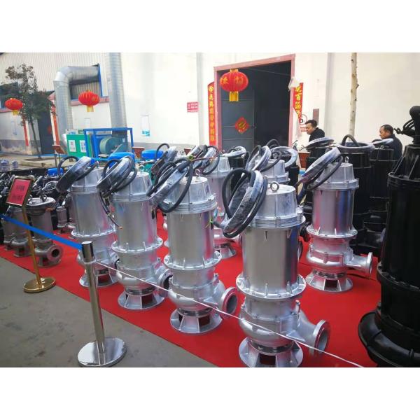 Скважина насоса нечистот 90KW 1000m3/H большая для городского дренажа