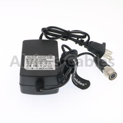 Durable Camera Power Adapter AC To 12V 2A 12 Pin Hirose For Basler AVT GIGE Camera