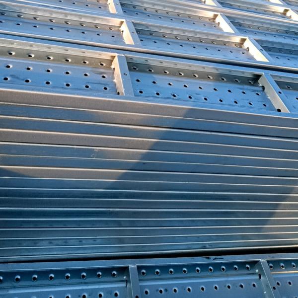 Customized Length Galvanized Steel Planks Steel Scaffold Planks Customizable
