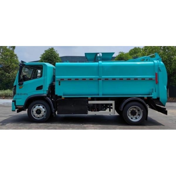 15TONS Organic Pure Electric Swill Kitchen Food Garbage Waste Collection Vehicle Truck