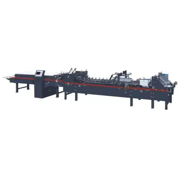 Automatic Straight Line Side-Glue Paper Box Folder Gluer Machine 600X For Cardboard And Carton Paper Box